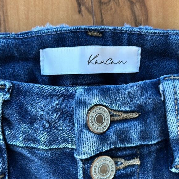 KanCan High Rise Distressed Skinny Jeans - Picture 3 of 6